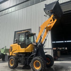 Mini Skid Steer <span class=keywords><strong>Loader</strong></span> Diesel 1.5T Wheel <span class=keywords><strong>Loader</strong></span> 4X4 sekop depan 4WD Mini Dumper Euro 5 mesin CE Buggy - Product Image 5
