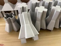 Service d'impression 3D sur mesure en métal, acier inoxydable, alliage d'aluminium, SLM, prototypes de qualité industrielle, pièces de vélo, volute, turbine, engrenage