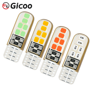 จิคูหลอดไฟ LED T10 6000K 1W 12V 1000LM ไฟทดแทนรถยนต์ 28 มม.x9.5 มม. - Product Image 5