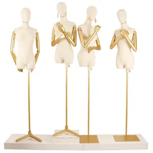 Fashion Half Lichaam Mannequins Abstracte Dummy Torso Kleding Etalagepoppen Vrouwelijke Display Gebruikt Vrouwelijke Mannequins