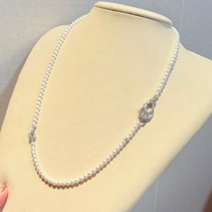 Collar de Perlas Naturales de 4-5 mm para Xiaomi Baby, Estilo Simple y Multiusos, Nuevo Producto de Zhizhen - Product Image 2