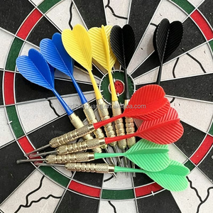 Cible de fléchettes double face en métal, équipement de <span class=keywords><strong>fitness</strong></span> d'intérieur pour la maison, jeux de compétition et loisirs pour adultes et enfants - Product Image 4
