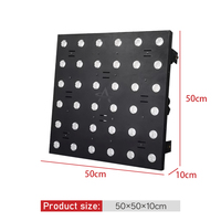 Panel de Matriz de Píxeles RGB de 36 Ojos, Carcasa Metálica IP20, AC90-240V, Iluminación Decorativa para Escenarios, Bares y KTV