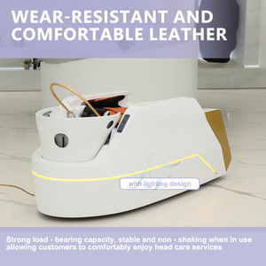 Lit de lavage électrique ergonomique à gravité zéro, design en <span class=keywords><strong>S</strong></span> avec soutien lombaire et massage - Product Image 6