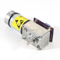 Réducteur à vis sans fin ASME-SQ 1500 tr/min 32 mm avec encadrement, auto-verrouillage en cas de panne de courant, codage magnétique, servo-contrôle pour bras robotique et commande de vanne