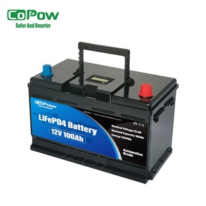מכונת copow החל 100ah lifepo4 מכונית 100ah 36v ליתיום קרוואן 12 וולט ליתיום מכונית ימית ההתחלתי סוללה - Product Image 1