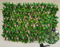 Rouleau de clôture en fausse vigne, cm, fausse vigne de lierre verte, écran de balcon, haie artificielle