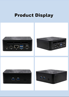 Mini PC ultra compact de petite taille, processeur R5 3550H, Win10/Linux, 16 Go de DDR4, SSD, nouveau WiFi 6, BT5.2, type-C PD entièrement équipé