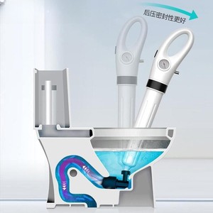 Herramienta de Limpieza Doméstica Portátil, Desatascador de <span class=keywords><strong>Inodoro</strong></span> Rápido para <span class=keywords><strong>Desatascar</strong></span> Tuberías en Cocinas, Baños e Inodoros - Product Image 1