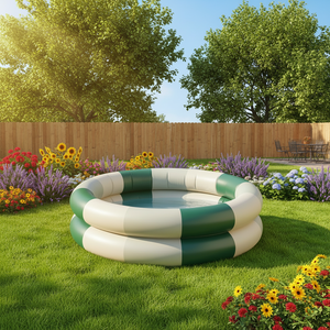 Piscina Inflable Redonda de PVC Ecológica <span class=keywords><strong>para</strong></span> Niños, Piscina Infantil <span class=keywords><strong>para</strong></span> Exteriores - Product Image 1