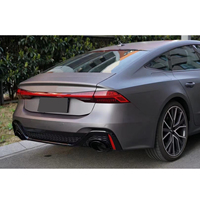 Kit carrosserie modifié pare-chocs arrière avec diffuseur pour Audi A7 S7 C8 Upgrade to RS7 Style 2019-2024