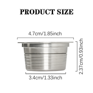 Capsule de <span class=keywords><strong>café</strong></span> réutilisable en gros, rechargeable, en acier inoxydable, filtre à <span class=keywords><strong>expresso</strong></span> pour machine <span class=keywords><strong>Lavazza</strong></span> Blue - Product Image 2