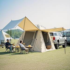 Tente SUV double couche pour le <span class=keywords><strong>camping</strong></span> Couverture de véhicule électrique Rainfly pour SUV Van Jeep Pickup et hayon - Product Image 6