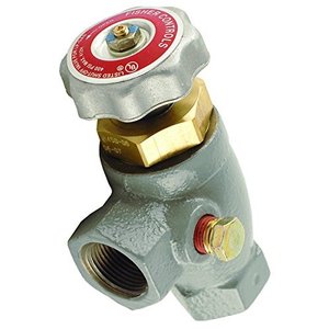 Robinet d'angle économique Fisher N450-06 3/4 pouces en fonte ductile pour équipement de gaz GPL - Product Image 1