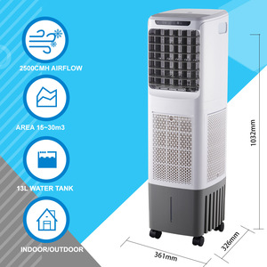 Ventilateur de refroidisseur d'air rechargeable par évaporation rechargeable à énergie solaire DC <span class=keywords><strong>climatiseur</strong></span> Peltier 12v portable - Product Image 4