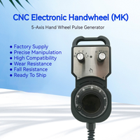 Volant électronique portable en plastique massif Makinopc série MK MPG 5V 100PPR à adsorption magnétique pour machines CNC Fanuc GSK Fagor