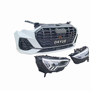 Parachoques Delantero para <span class=keywords><strong>Audi</strong></span> Q3 <span class=keywords><strong>2022</strong></span> con Rejilla y Faros, Juego de Plástico Usado, Reemplazo Enlazable - Product Image 2