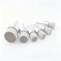 Brosse de débavurage rotative industrielle 1 mini, outil de polissage non-abrasif en oxyde d'aluminium, OEM, bricolage, pièces automobiles, traitement des métaux