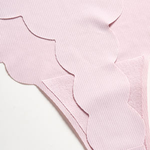 Tanga Sexy de Spandex para Mujer, Transpirable, Sin Costuras, con Encaje, Cintura Ondulada, Sin Marcas, Talla XS, Lencería de Tiro Bajo, Logotipo Personalizado - Product Image 6