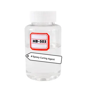 Fabbrica di approvvigionamento ad alta tenacità incolore resina epossidica indurente per adesivi e sigillanti HB-503