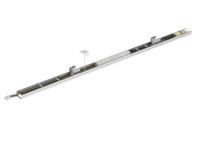 Éclairage linéaire LED Track Fit 30W 43W 58W 180lm/W 0-10V IP40 IK08 Installation rapide pour bureau, supermarché, usine