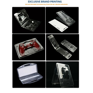 Doorzichtige Opvouwbare Pet/Pp Pvc Plastic Etui Transparante Doos Met Gerecyclede Materialen Aanpasbaar Logo - Product Image 4