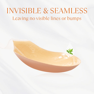 บรายกกระชับหน้าอกใหญ่ซิลิโคนไร้สายสวมใส่สบายมีความยืดหยุ่นสูงสไตล์เซ็กซี่และยกเทป - Product Image 3