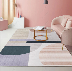 Alfombra y tapetes sencillos de estilo nórdico para sala de estar, manta para mesa de café y sofá, decoración del hogar, alfombrilla antideslizante para juegos para niños - Product Image 4