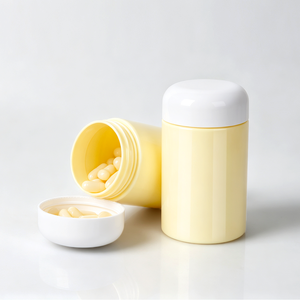 Pot en PET directement de l'usine pour poudre de protéines, aliments pour animaux de compagnie et compléments alimentaires, capsules de vitamines, pilules, comprimés, personnalisable - Product Image 3