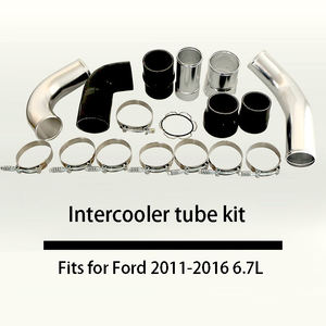 Piezas de motor de aluminio reacondicionadas, Kit Intercooler de tubo, abrazaderas aptas para Ford 2011-2016 6.7L, Kit de tubería Intercooler - Product Image 3