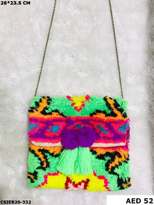 Sacs à bandoulière exclusifs en coton dari faits à la main avec un style tendance écologique - Product Image 4