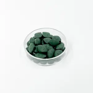 Tabletas de espirulina natural a granel, proveedor de fábrica Protoga para alimentación acuática