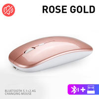 Nouvelle Souris Sans Fil Transfrontalière en Stock avec Recharge Sans Fil, Lumineuse, Double Mode, Silencieuse – Vente en Gros Usine