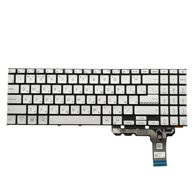 RU Russian Backlit Keyboard for ASUS VIVOBOOK X1503 K3605 K3605ZV 15X K3504 M3504 S3504 E1504 M3605 0KNB0-582MRU00 Keyboard New