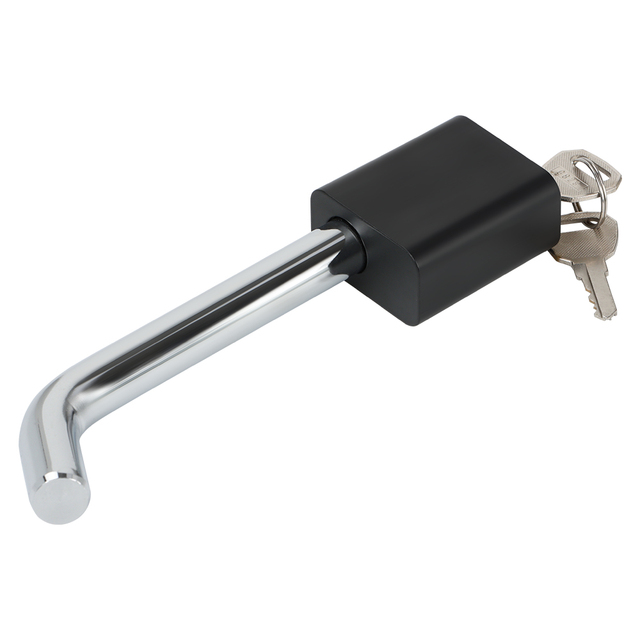 5/8" Steel Trailer Padlock Hitch Receiver Lock