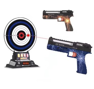 <span class=keywords><strong>Gioco</strong></span> di Tiro con Punteggio AI di 6a Generazione, 4 Modalità di <span class=keywords><strong>Gioco</strong></span>, Blaster Laser Ricaricabile 50-100fps, Materiale ABS Plastico - Product Image 1