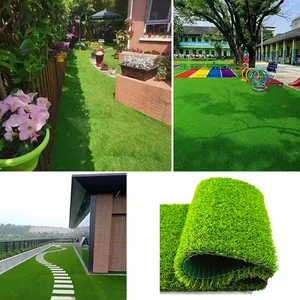 Outdoor Landscape Decoration Lawn Grass Green Carpet Artificial Grass