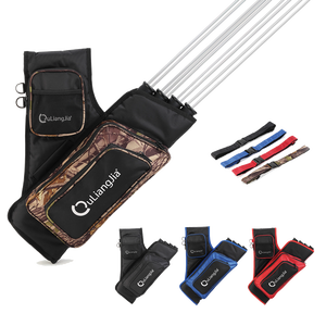 Fabricante de cadera ajustable cintura tiro con arco flecha tiembla 4 tubos de Tiro con Arco aljaba bolsa en stock - Product Image 2