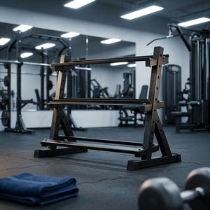 Wholesales Foldable <strong>Dumbell</strong> <strong>Rack</strong> Three Layer Stand Fitness Equipment Storage <strong>Rack</strong> Fitness Gym Equipment - Product Image 3