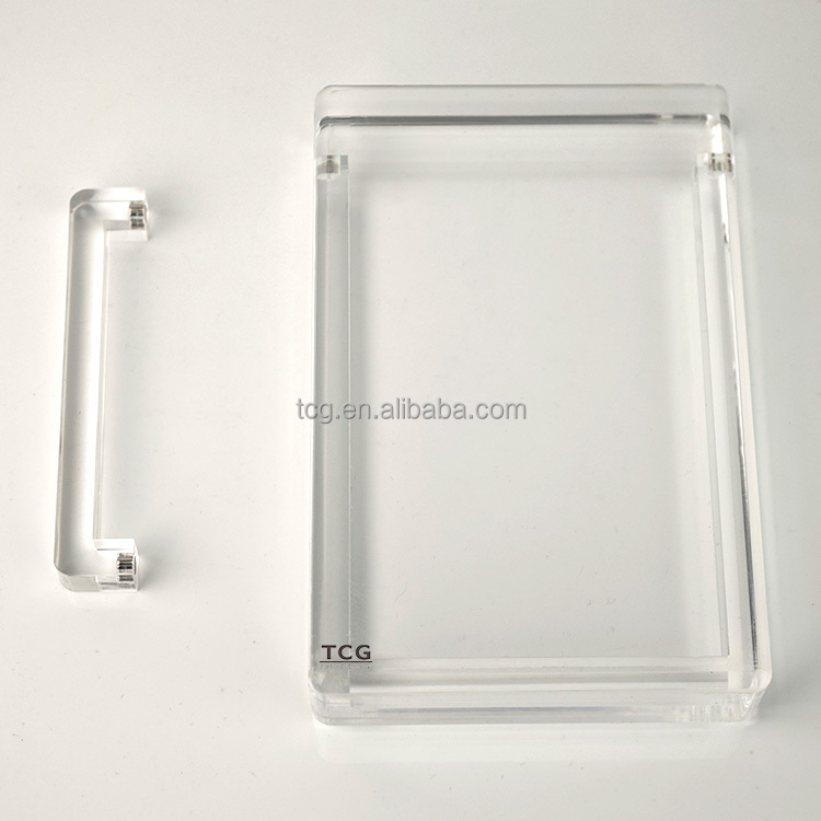 Étui en acrylique transparent - sans carte