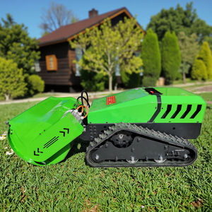 산업용 완전 자동 190cc 전기 잔디 깎는 기계 언덕 과수원 목초지 잔디 절단기 잡초 제거 - Product Image 1