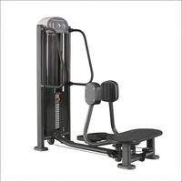 Appareil de musculation professionnel en acier réglable avec sélection de charge par broche pour adducteurs de cuisses et hanches, et entraînement des bras, doté d'un design durable et écologique