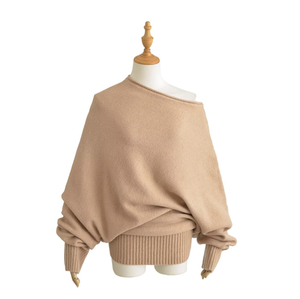 Maglione 3624 <span class=keywords><strong>monospalla</strong></span> alla moda da donna per 2025 autunno inverno - Product Image 1