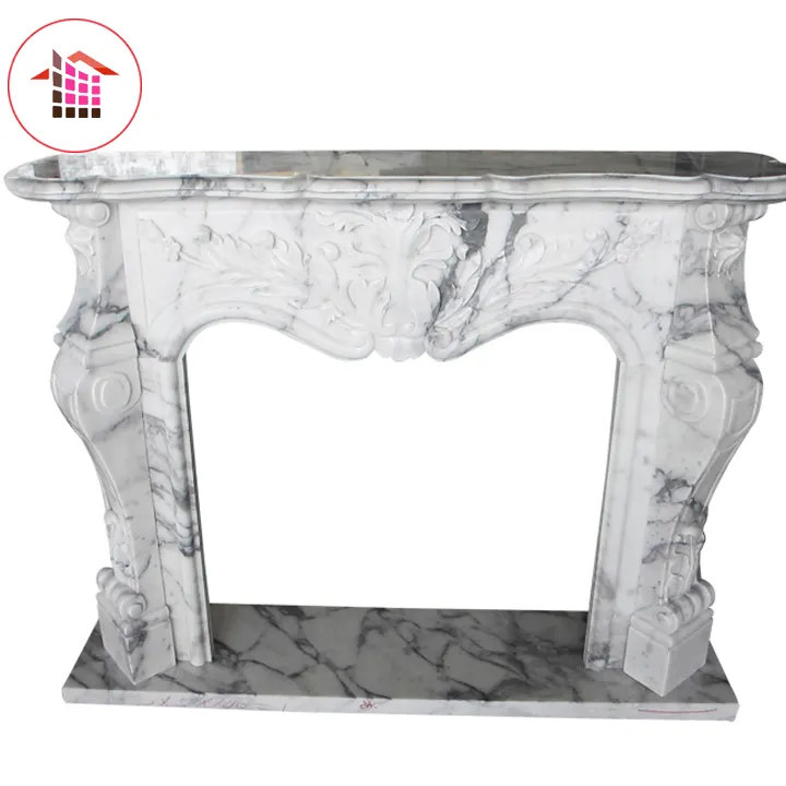 Exported To Worldwide Chinese Wholesale Belgium Marble Fireplace Model