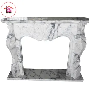 Exported To Worldwide Chinese Wholesale Belgium Marble Fireplace Model