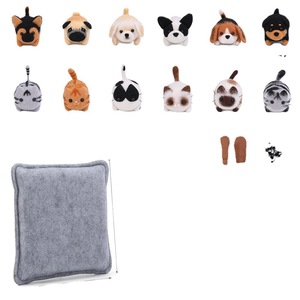 Kit de Manualidades de Fieltro de Lana para Hacer Muñecos de Peluche de Gatos y Perros, Adorno Colgante de Animales, Hecho a Mano en China - Product Image 5