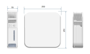 DTA pour bibliothèque, épaisseur 7 cm seulement, déshumidificateur de petite taille, OEM/ODM disponible - Product Image 2