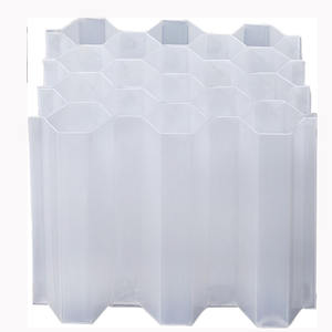 Colons biologiquement actifs de tube de lamelle de PVC/PP MBBR pour la réduction augmentée d'ammoniaque et d'azote - Product Image 3