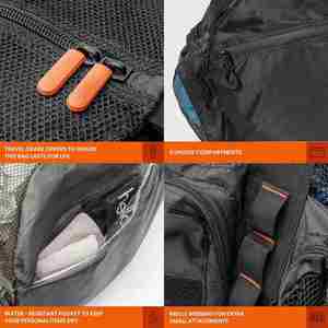 Sac de sport pliable en maille pour équipement de plongée et de plage, grand format, modèle 2026, vente chaude - Product Image 5