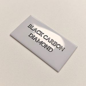Etichetta Bianca Personalizzata in Rilievo, Adesivo Lucido Impermeabile per Logo Cosmetico - Etichetta Privata per Profumi - Product Image 2